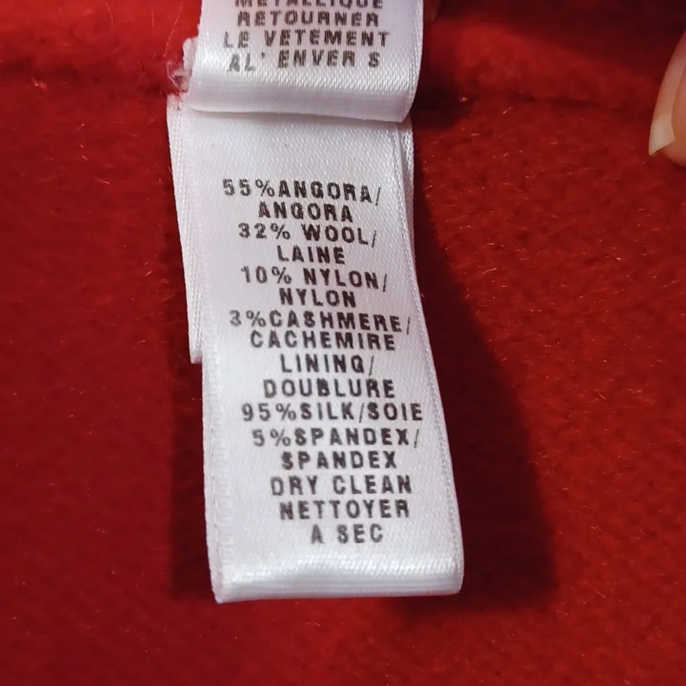 St. John Cashmere/Angora Blend Button Front Jacket- Sz. 4 - Picture 9 of 10